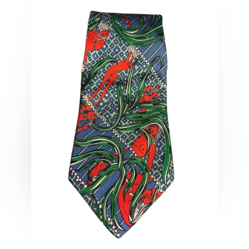 Vintage Liebert Risqué Bondage Nudity Neck Tie 53in